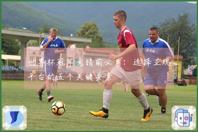 世界杯冠军竞猜前必看：选择正规平台的五个关键要素