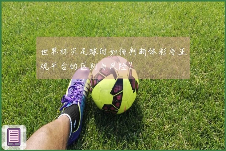世界杯买足球时如何判断体彩与正规平台的区别与风险?