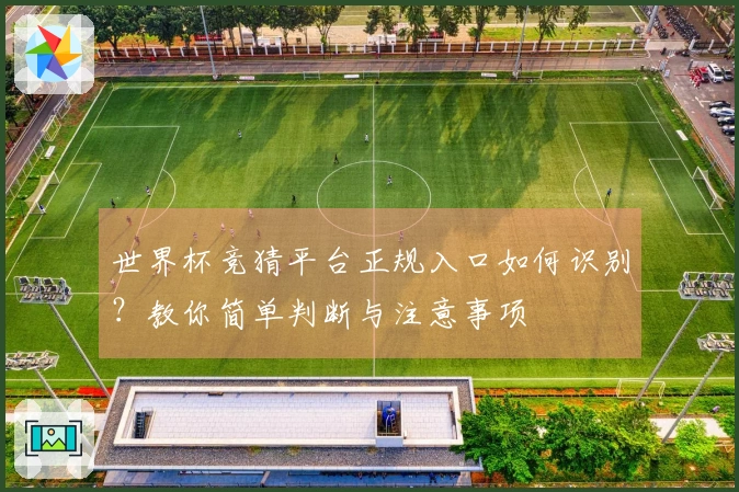世界杯竞猜平台正规入口如何识别?教你简单判断与注意事项